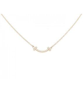Tiffany & Co T Smile Mini Necklace